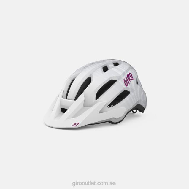 fixtur mips ii ungdomshjälm barn Giro L2JPJ1394 matt vit/rosa rippel