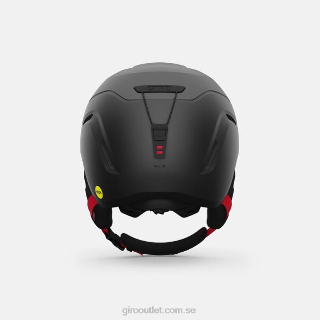 neo jr. mips hjälm barn Giro L2JPJ1457 matt grafit/klarröd