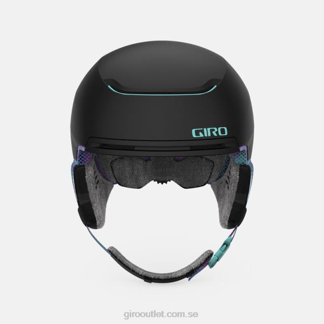 terra mips hjälm kvinnor Giro L2JPJ1139 matt svart kroma prick