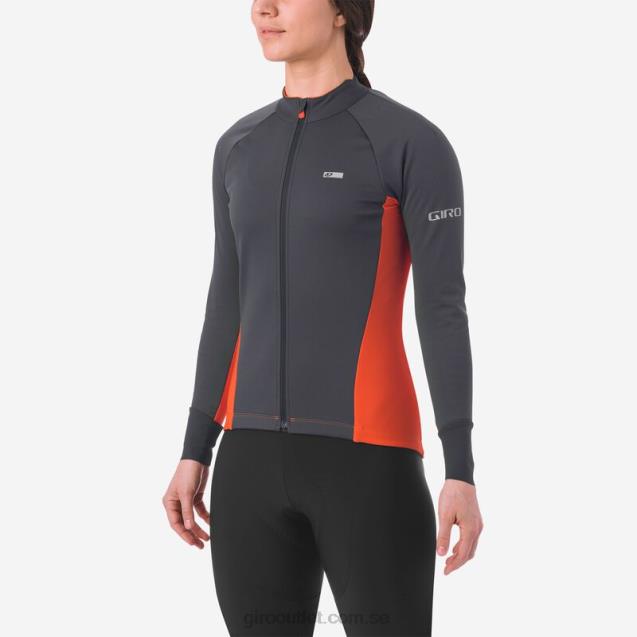 chrono pro windbloc tröja kvinnor Giro L2JPJ1231 vermillion