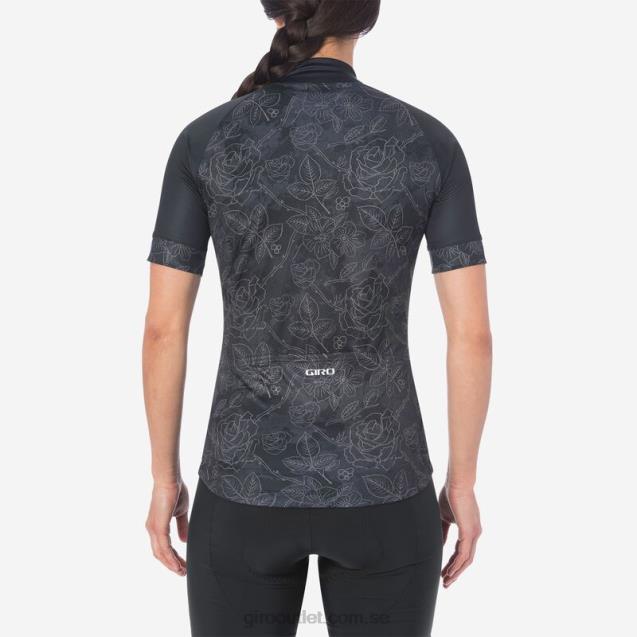 chrono sporttröja kvinnor Giro L2JPJ1233 svart blommig