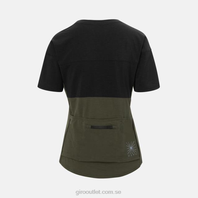 åka tröja kvinnor Giro L2JPJ1120 svart/slingor grön