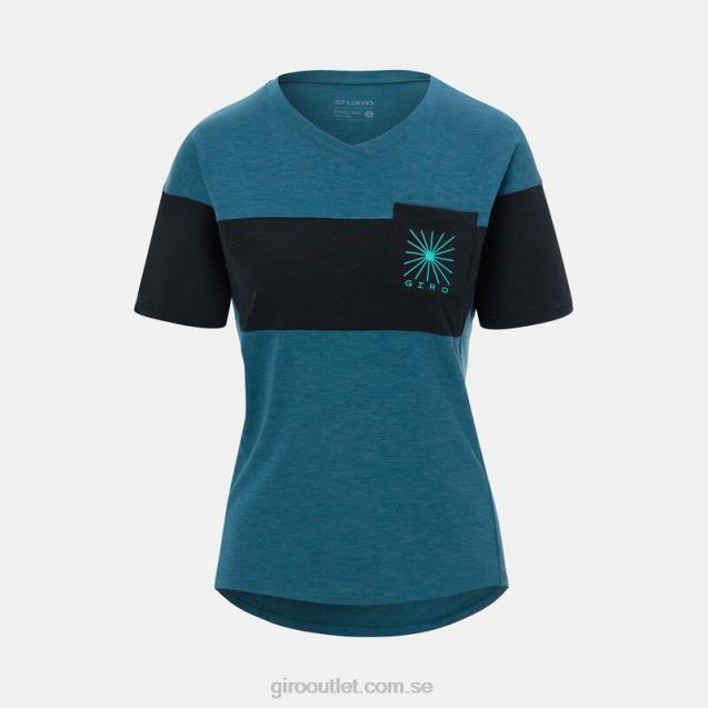 åka tröja kvinnor Giro L2JPJ1121 hamn blå/svart