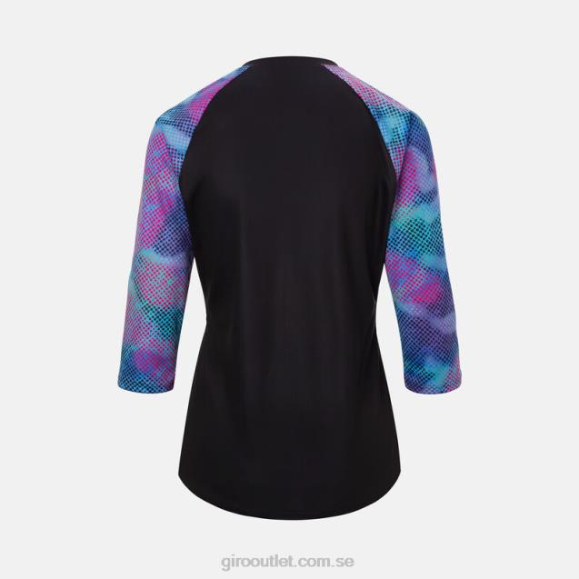 rost 3/4 tröja kvinnor Giro L2JPJ1250 svart kroma prick