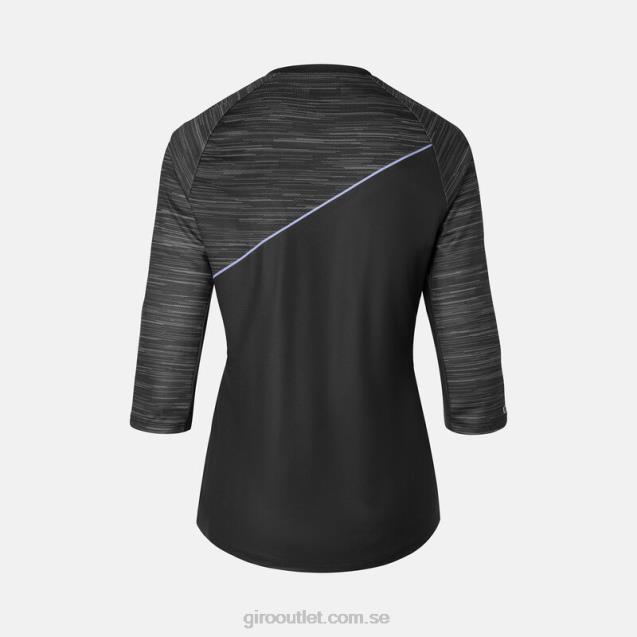 rost 3/4 tröja kvinnor Giro L2JPJ1252 svart kroma prick