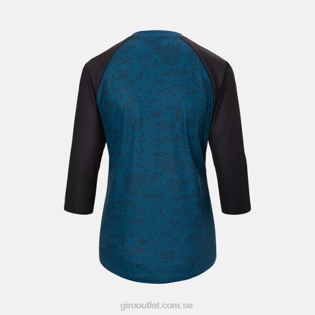 rost 3/4 tröja kvinnor Giro L2JPJ1254 hamnblå vall