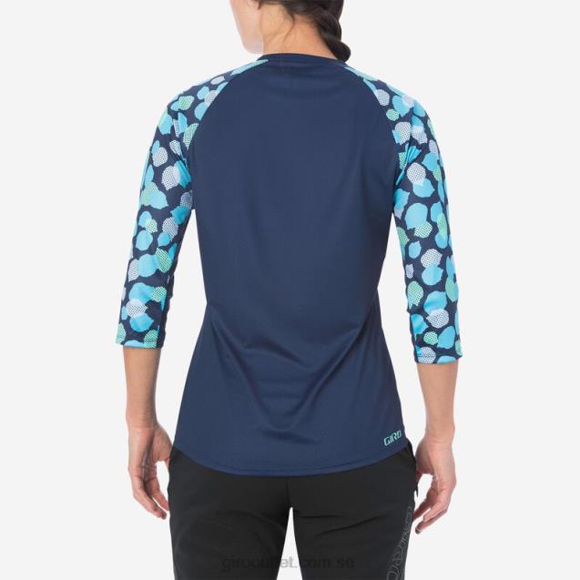 rost 3/4 tröja kvinnor Giro L2JPJ1255 midnattsblomning