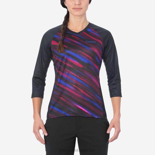 rost 3/4 tröja kvinnor Giro L2JPJ698 svart oskärpa