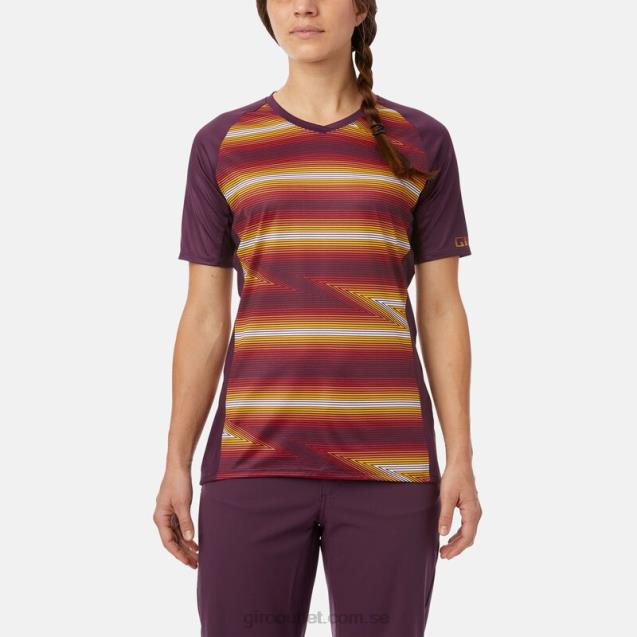 rost jersey kvinnor Giro L2JPJ1299 dammig lila värmebölja