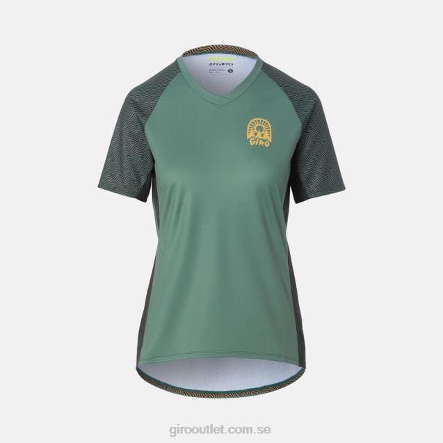 rost jersey kvinnor Giro L2JPJ1300 grågrön vågig