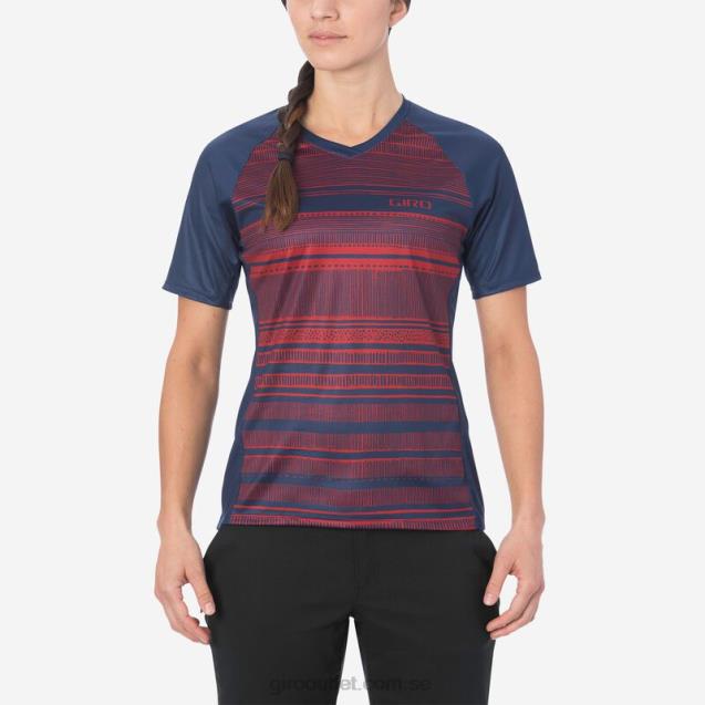 rost jersey kvinnor Giro L2JPJ1304 midnattslinjer