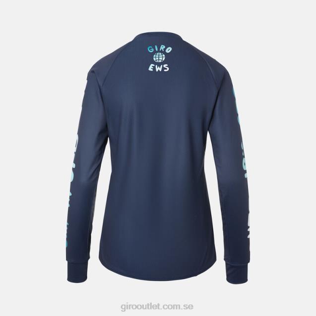roust ls tröja kvinnor Giro L2JPJ1270 midnattsblå ews