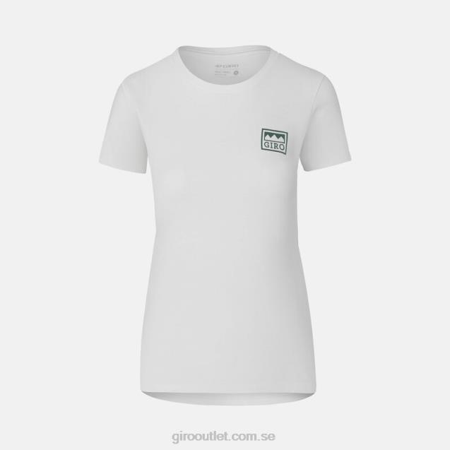 tech t-shirt - kort ärm kvinnor Giro L2JPJ1359 vita alperna