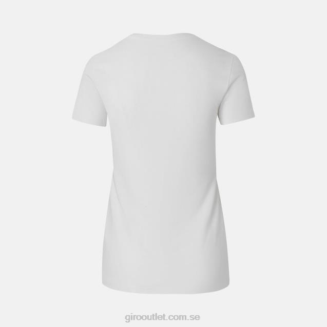 tech t-shirt - kort ärm kvinnor Giro L2JPJ1359 vita alperna