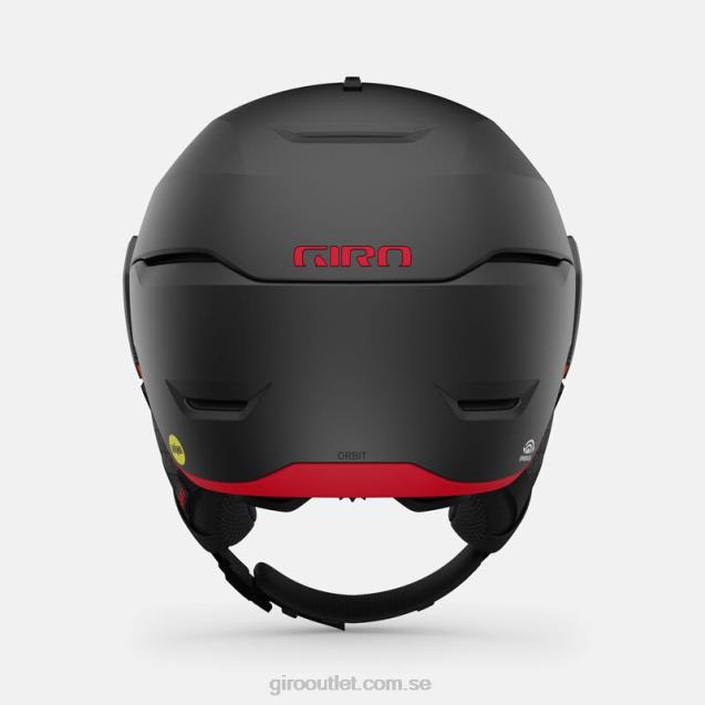 orbit sfärisk hjälm män Giro L2JPJ306 matt grafit/röd