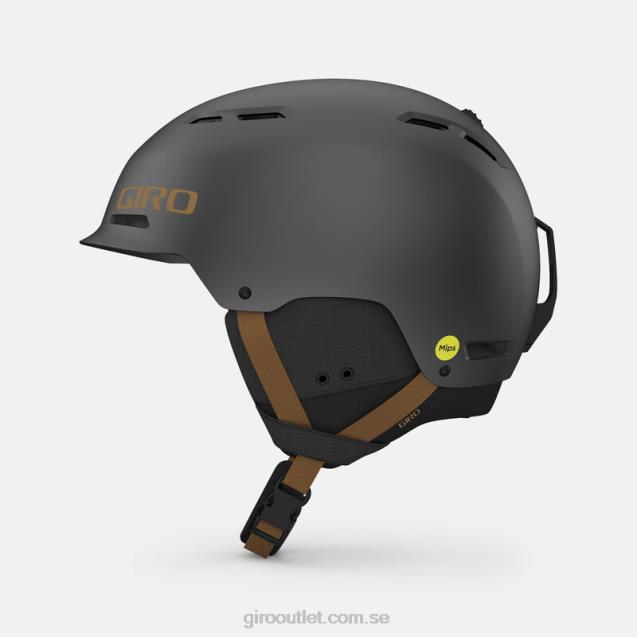 trig mips hjälm män Giro L2JPJ468 metalliskt kol/tan