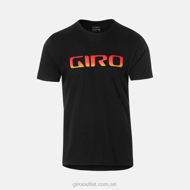 tech t-shirt - kort ärm män Giro L2JPJ1037 svart hyperglitch