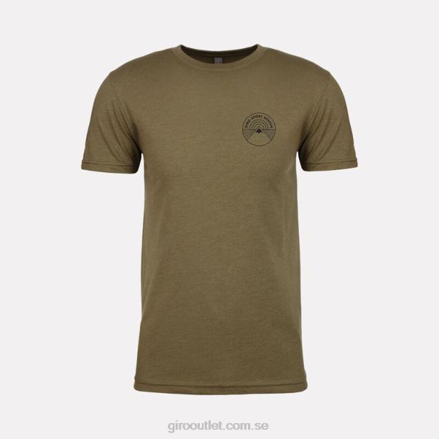 tech t-shirt - kort ärm män Giro L2JPJ1039 element - oliv