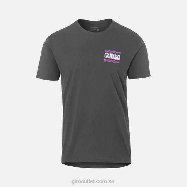 tech t-shirt - kort ärm män Giro L2JPJ1040 grinduro grå