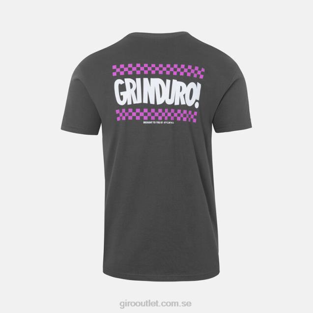 tech t-shirt - kort ärm män Giro L2JPJ1040 grinduro grå