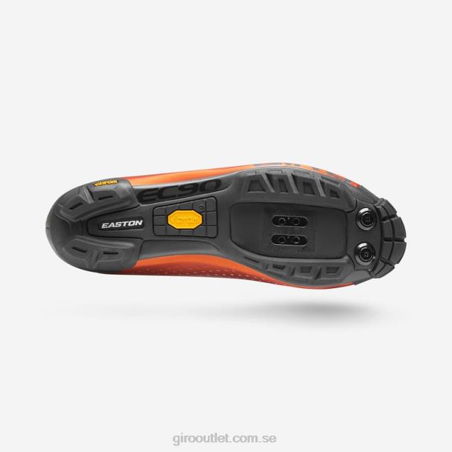 empire vr90 sko män Giro L2JPJ510 röd orange eloxerad