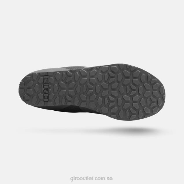 tracker fastlace sko män Giro L2JPJ23 svart/klar röd