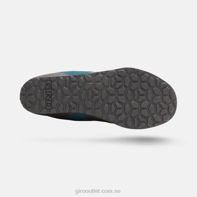 tracker fastlace sko män Giro L2JPJ252 hamnblå/klarröd