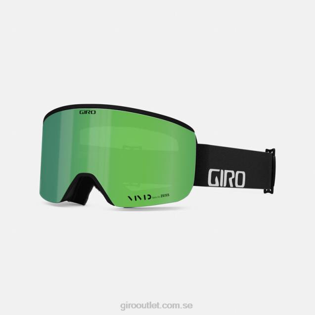 axis asiatisk passform glasögon unisex- Giro L2JPJ923 svart ordmärke