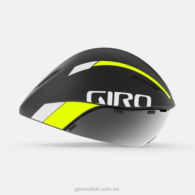 aerohead mips hjälm unisex- Giro L2JPJ33 mattsvart blekna/markera gul