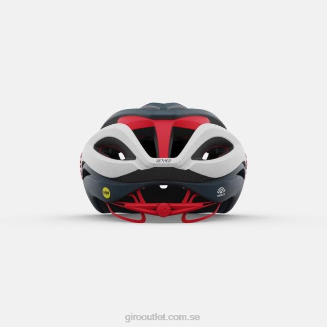eter sfärisk hjälm unisex- Giro L2JPJ270 matt portaro grå/vit/röd