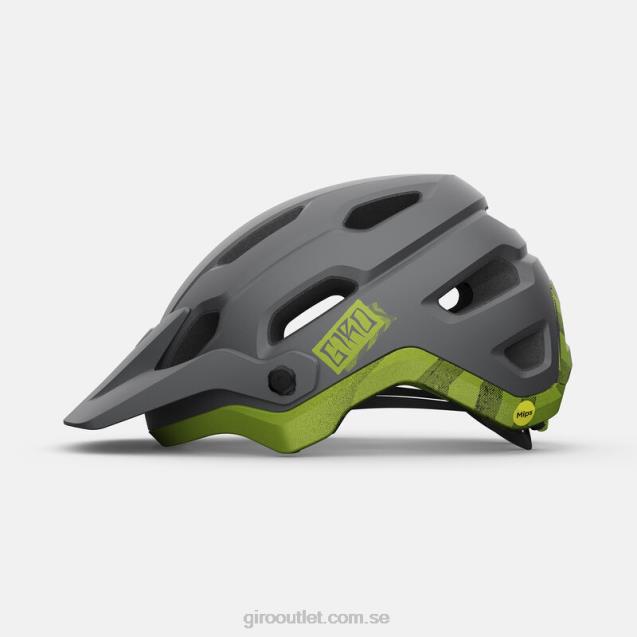 source mips hjälm unisex- Giro L2JPJ548 matt metallic svart/ano lime