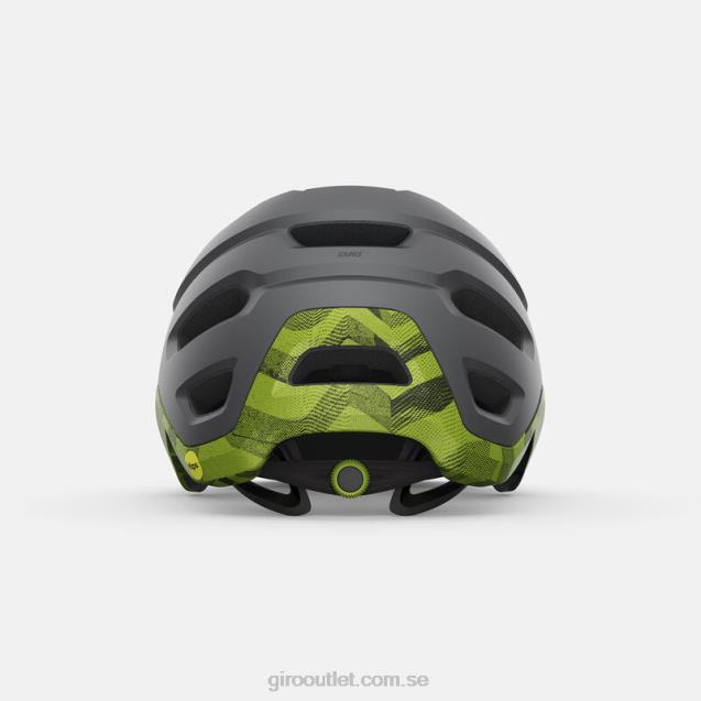 source mips hjälm unisex- Giro L2JPJ548 matt metallic svart/ano lime