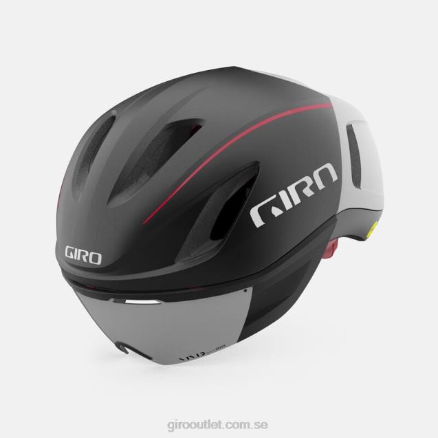 vanquish mips hjälm unisex- Giro L2JPJ632 matt svart/vit/klar röd