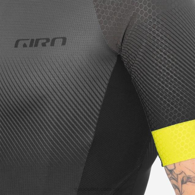 chrono pro tröja män Giro L2JPJ440 svart/kol övergång