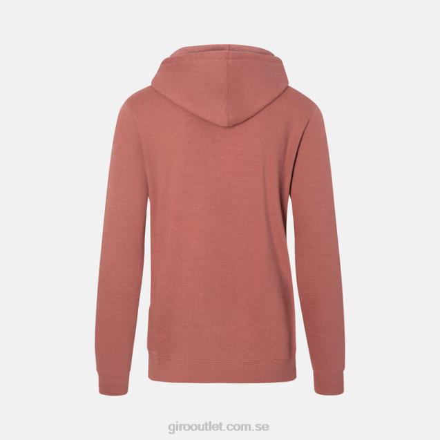 hoodie med logotyp unisex- Giro L2JPJ967 rosa äventyrsrutnät