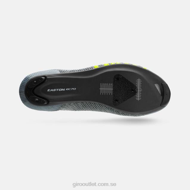 empire e70 stickad sko unisex- Giro L2JPJ1068 grå ljung/höjdgul